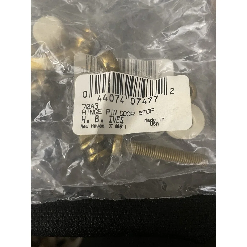 IVES Hinge Pin Door Stop 70A3 Brass (14 Total) All New